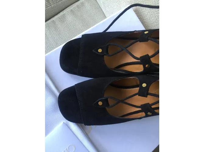 Chloé Sandalias Negro 
