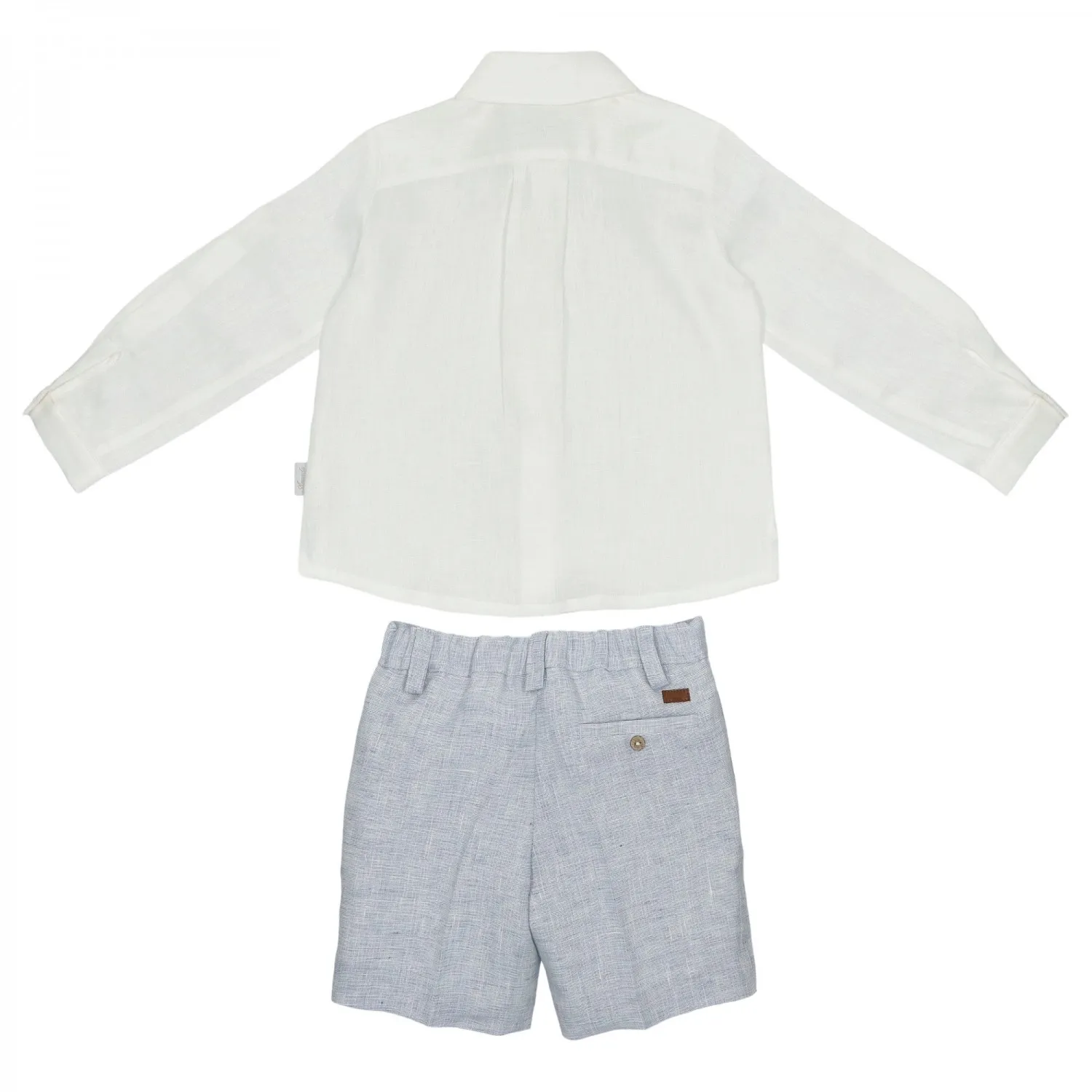 Conjunto Camisa y pantalón con fajín Colección Nuage