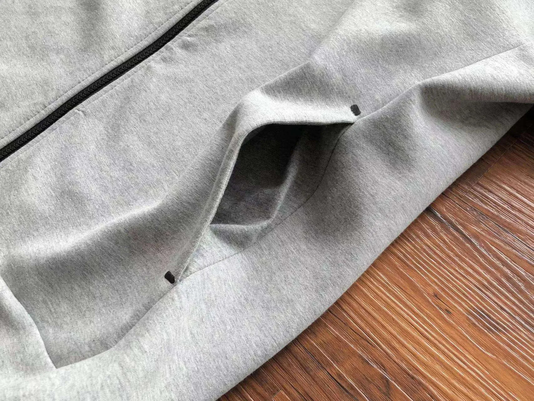 Conjunto de Chándal Nike Tech Fleece Negro/Gris