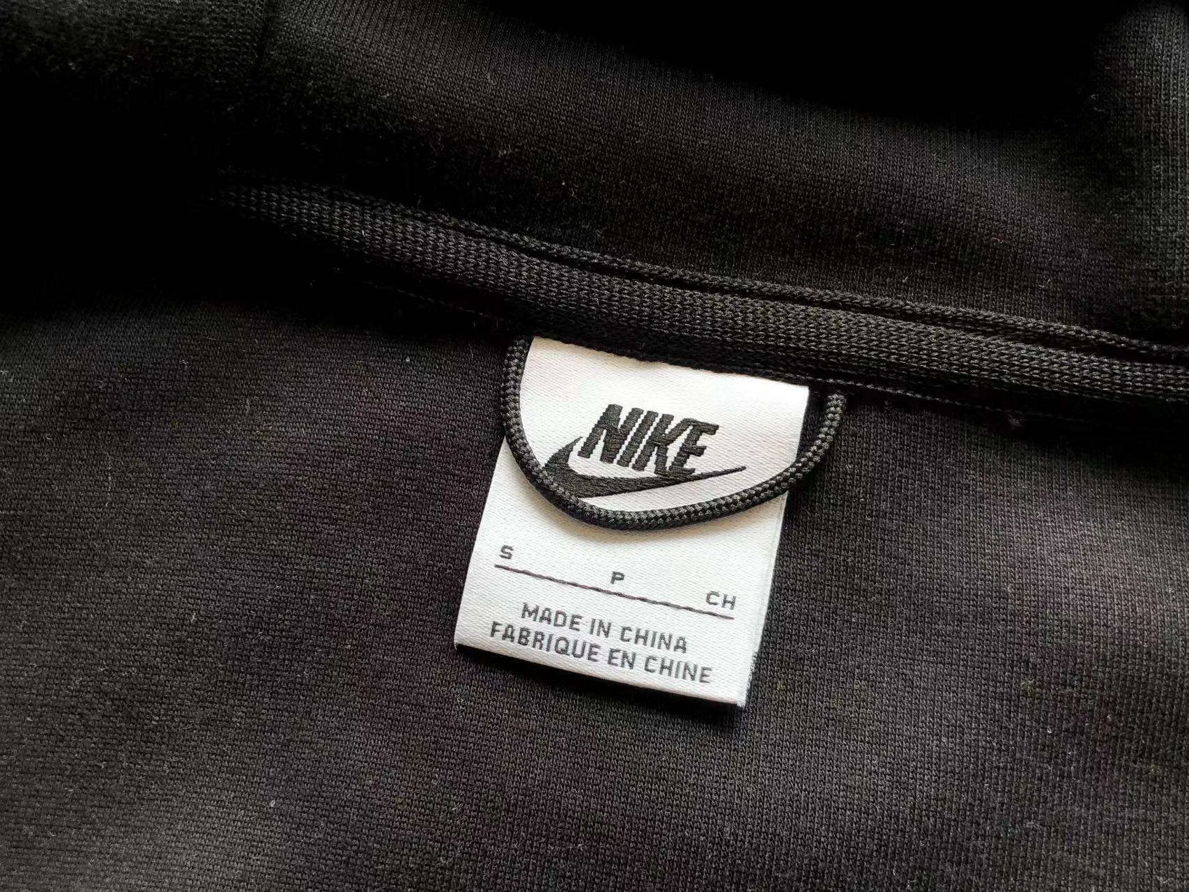 Conjunto de Chándal Nike Tech Fleece Negro/Gris