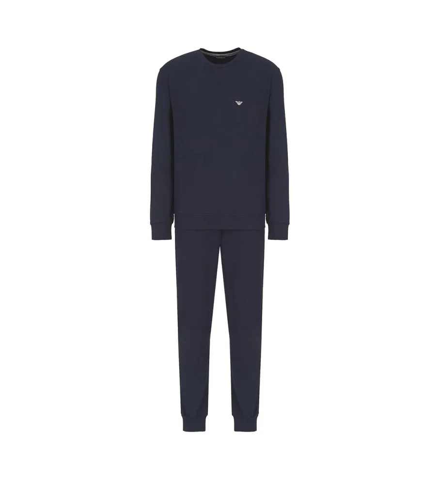 Conjunto de pijama con sudadera marino