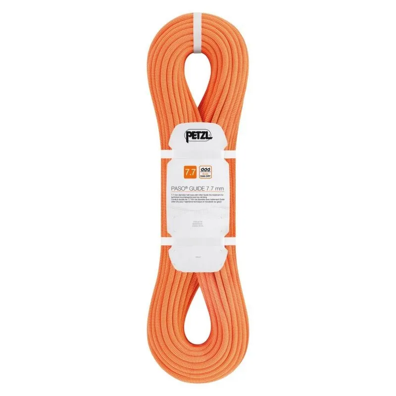 Cuerda doble PETZL Paso Guía 7,7MM (NARANJA) 70M
