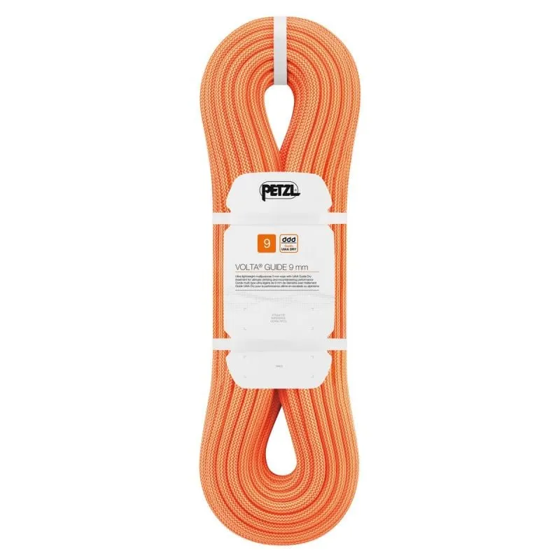 Cuerda PETZL Guía Volta 9MM (NARANJA) 30M
