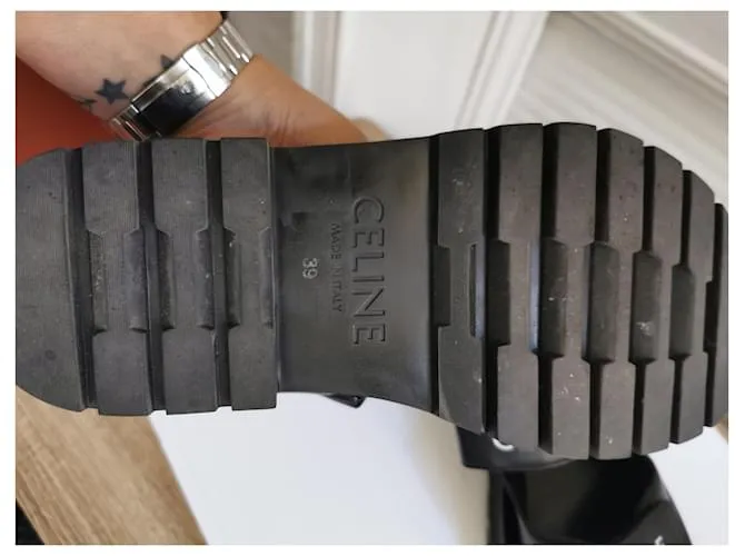 Céline Sandalias Negro 