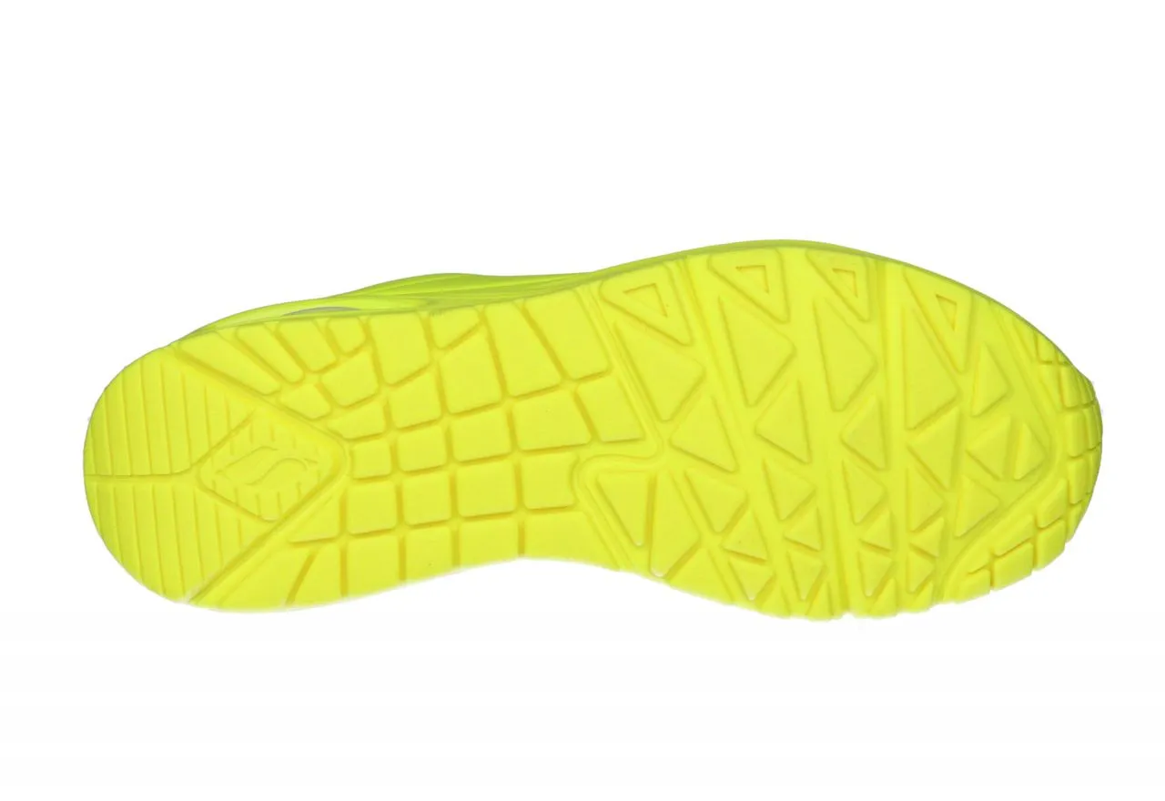 Deportivo Amarillo Fluor Pala Cuello Picaditos Camara De Aire