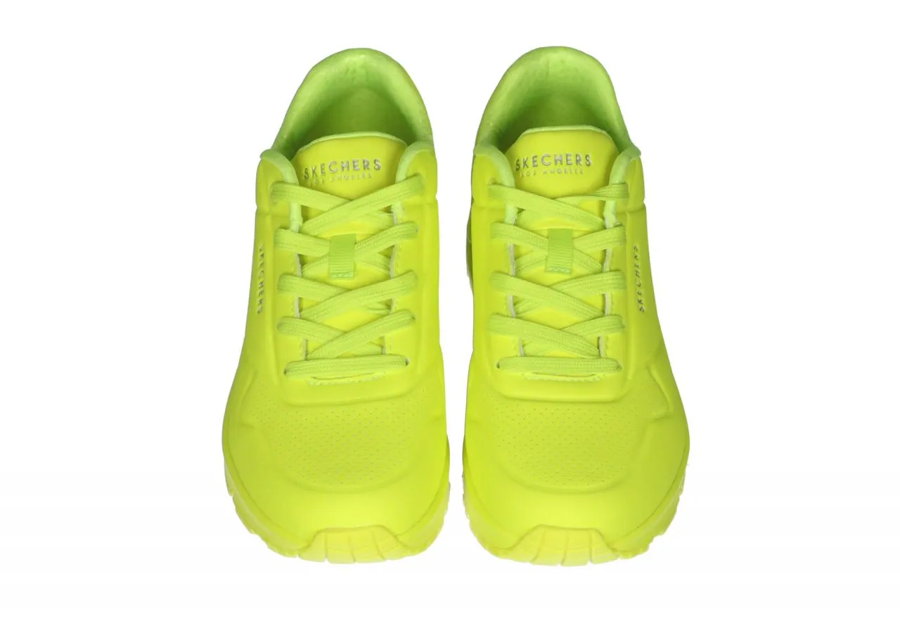 Deportivo Amarillo Fluor Pala Cuello Picaditos Camara De Aire
