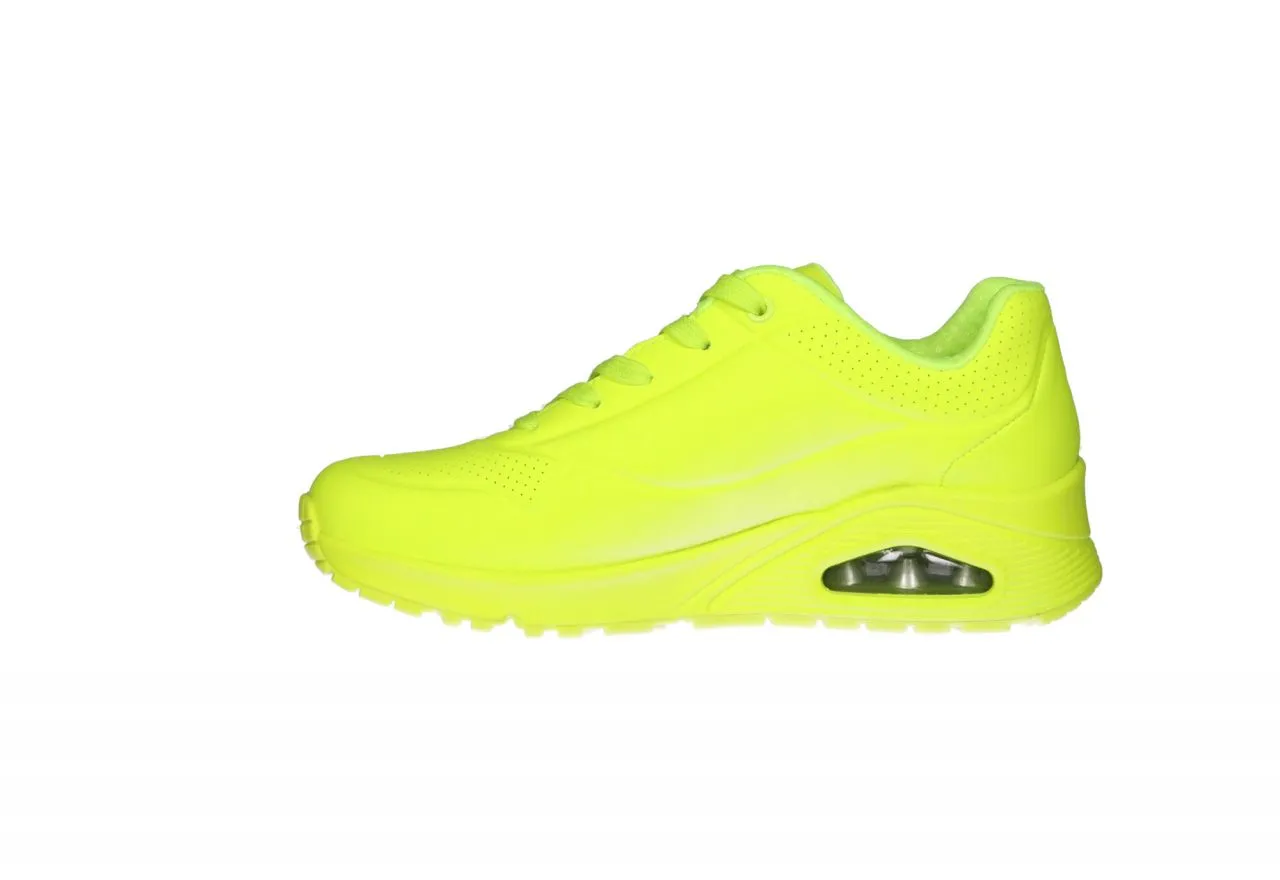 Deportivo Amarillo Fluor Pala Cuello Picaditos Camara De Aire