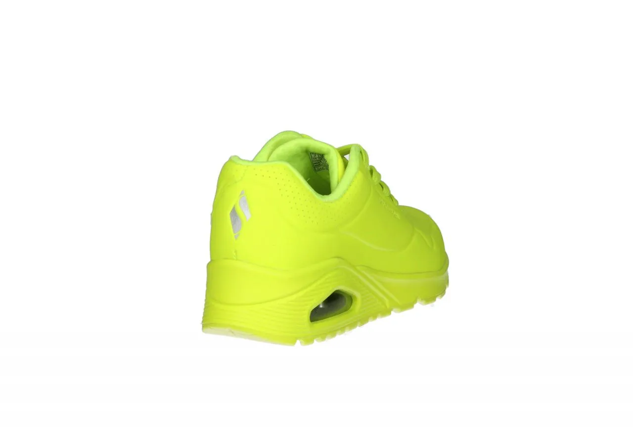 Deportivo Amarillo Fluor Pala Cuello Picaditos Camara De Aire
