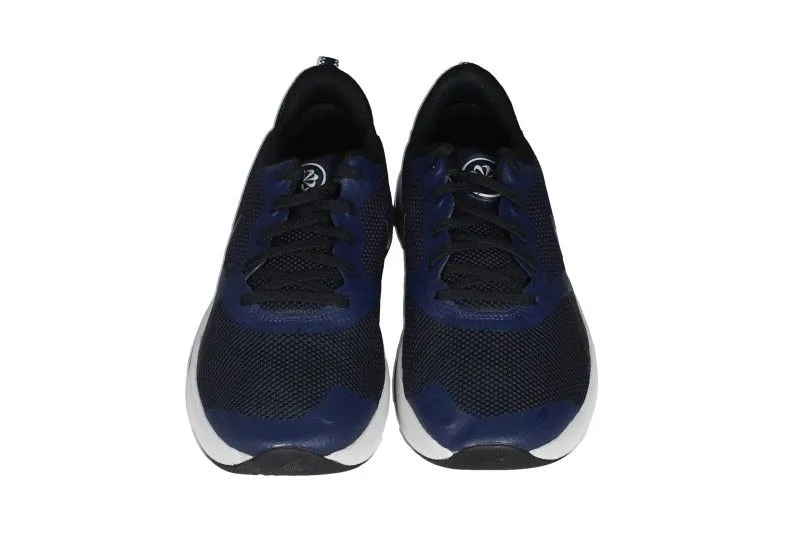 Deportivo Nylon Azul Pipa Lateral y Piso Gris