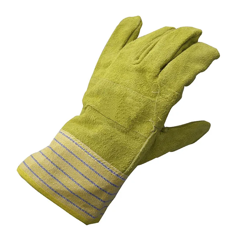 DPS GUANTES DESCARNE AMARILLO PUÑO CORTO TALLE 10 (51122)