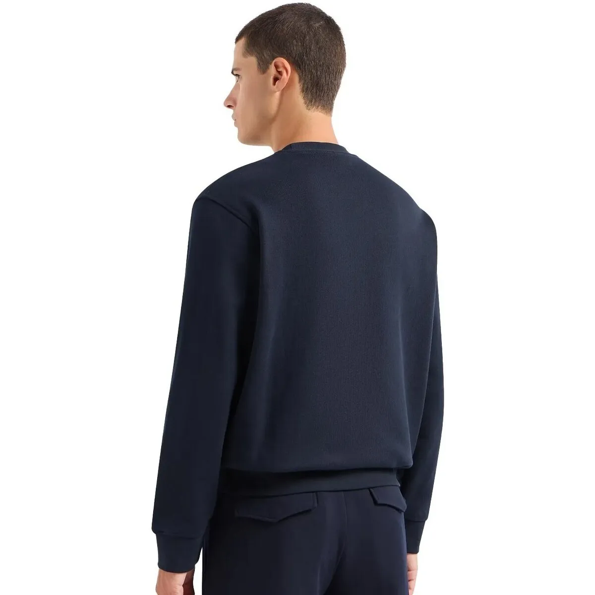EMPORIO   SUDADERA DE PUNTO CON LOGOTIPO
