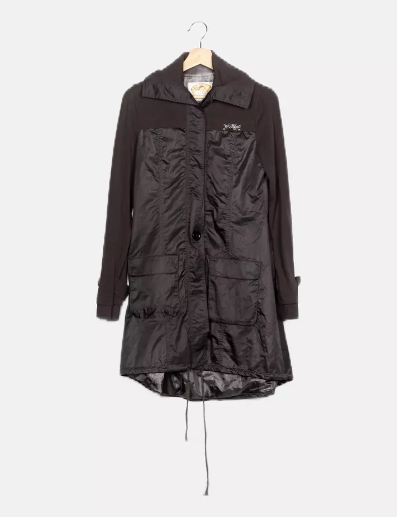 Eylex Impermeable gris básico