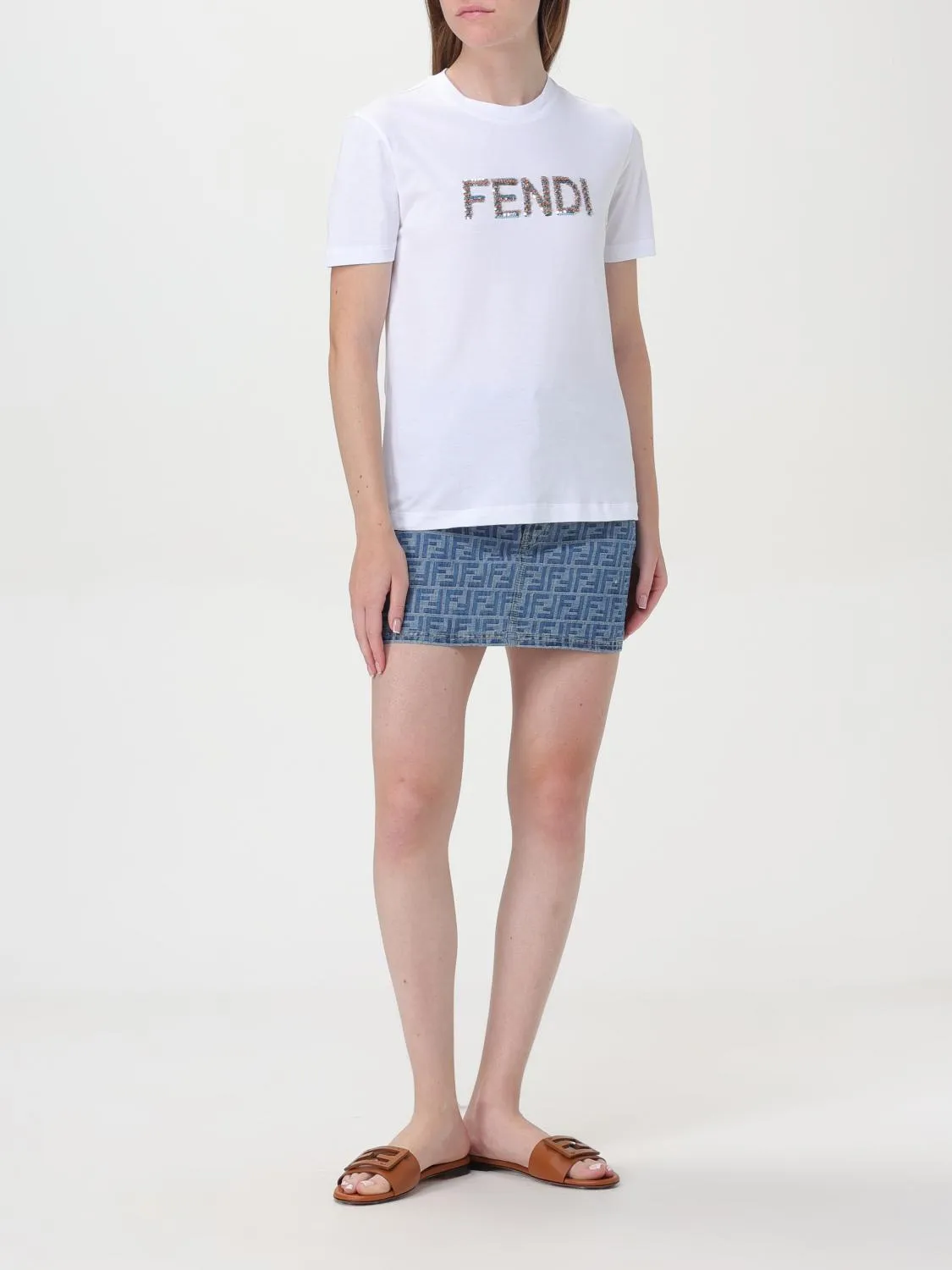 Falda mujer Fendi