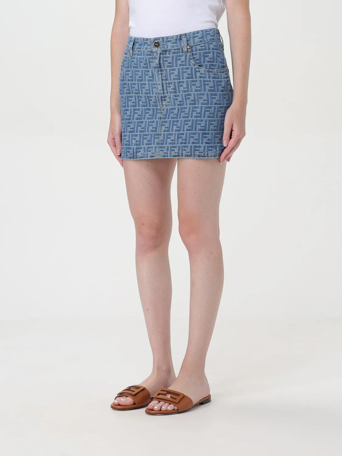 Falda mujer Fendi