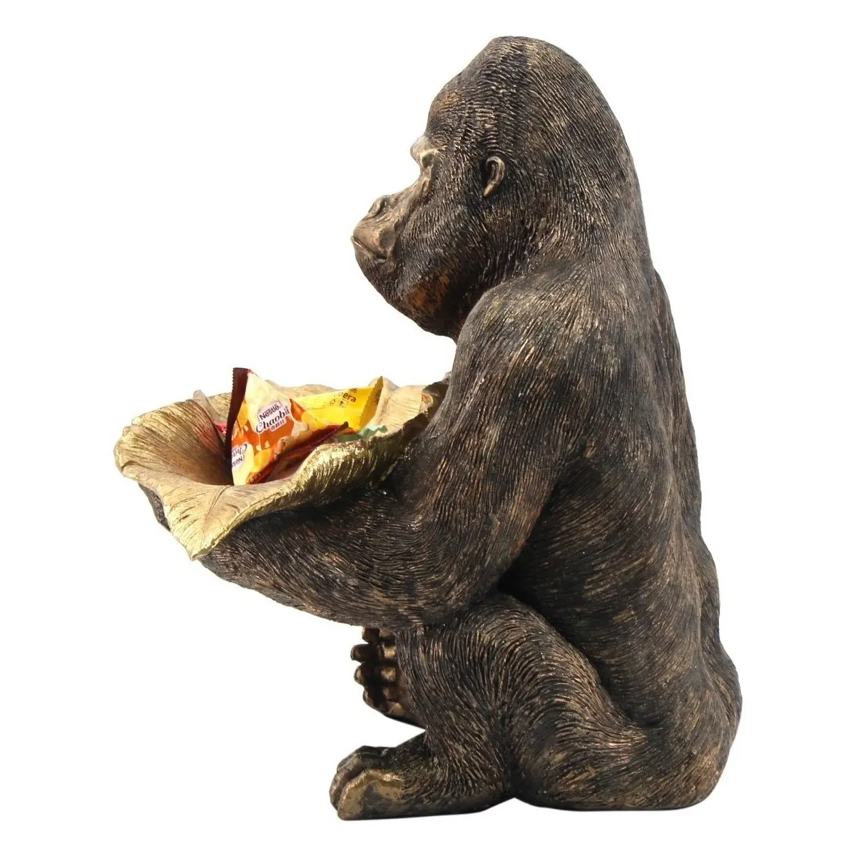 Figura Gorila con Hoja