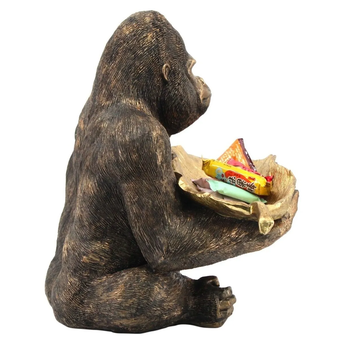 Figura Gorila con Hoja