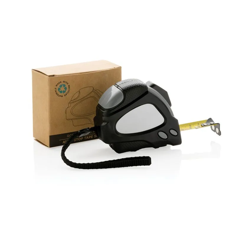 Flexómetro auto stop RCS plástico reciclado 5M/19mm