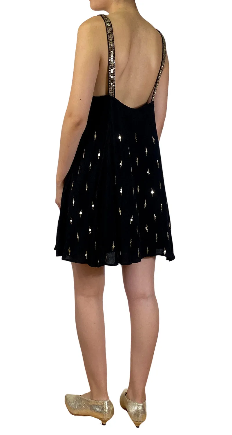 FREE PEOPLE Vestido Negro