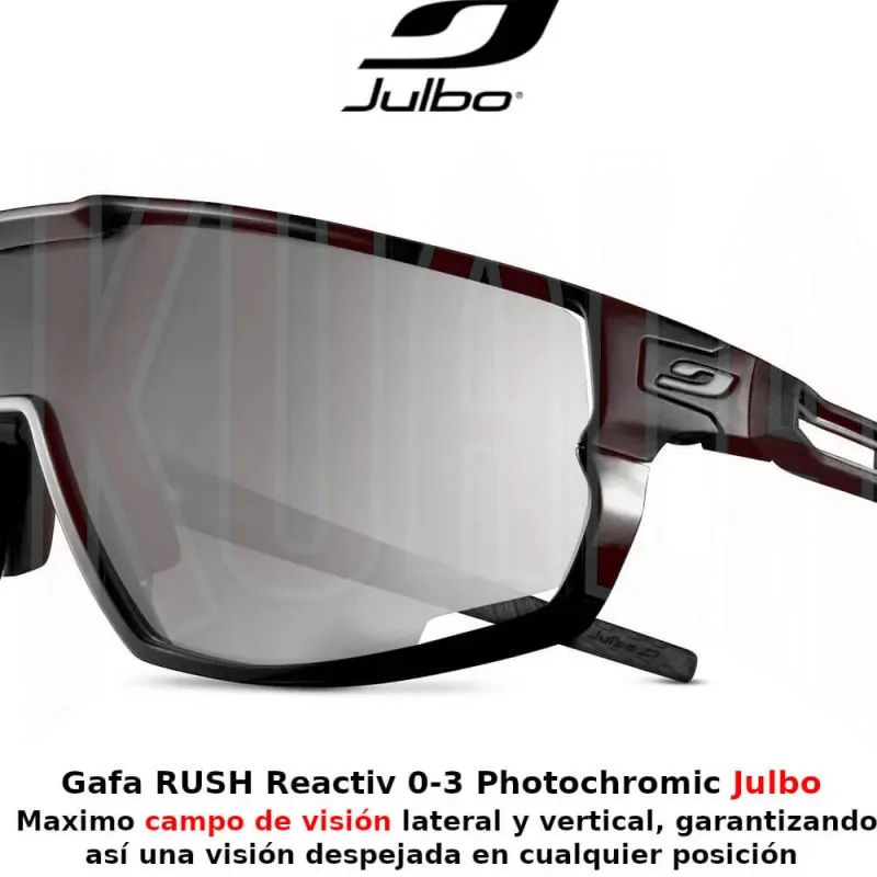GAFA DE BIKE Y MONTAñA RUSH REACTIV 03 PHOTOCHROMIC JULBO