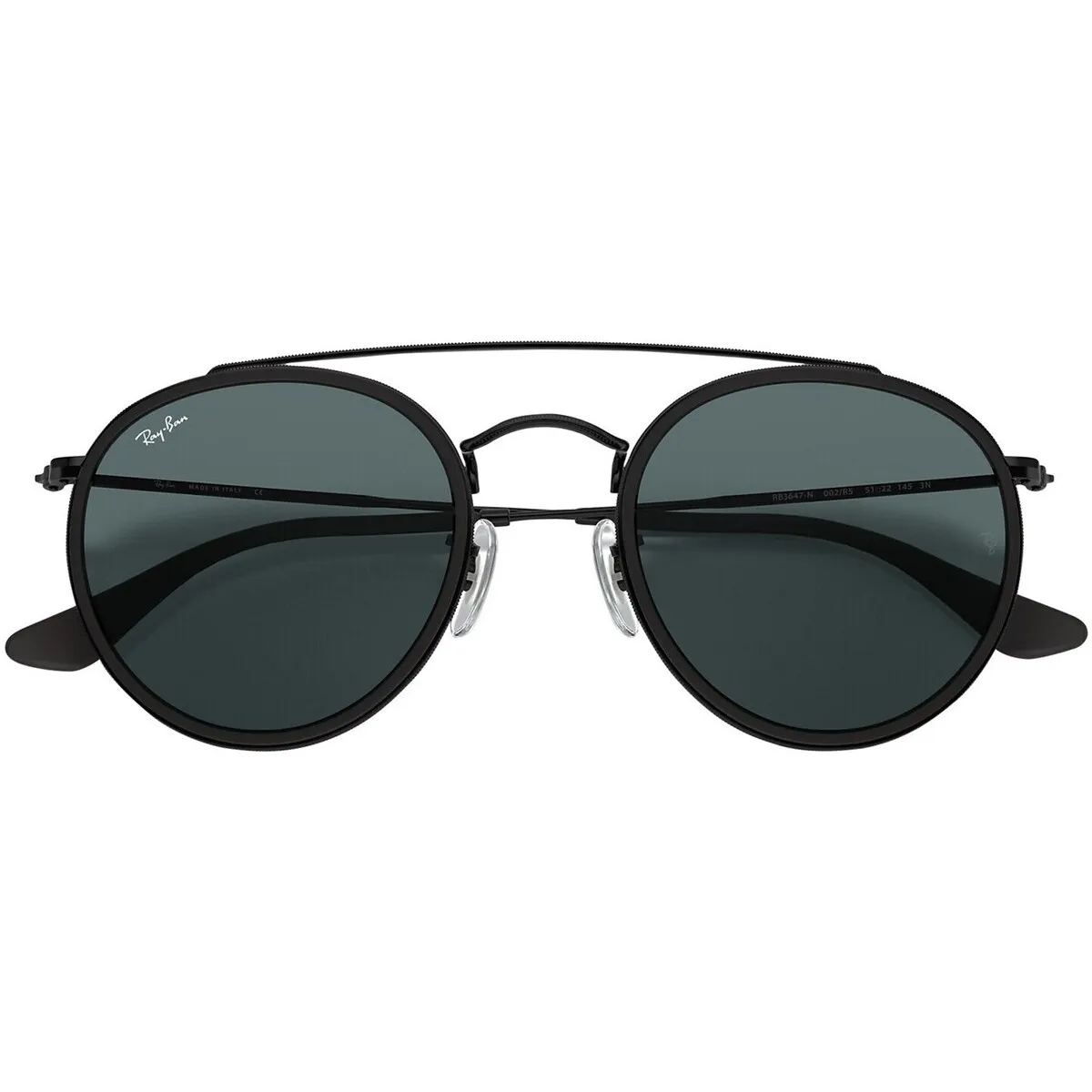 Gafas De Sol Redondas De Metal Con Borde Completo