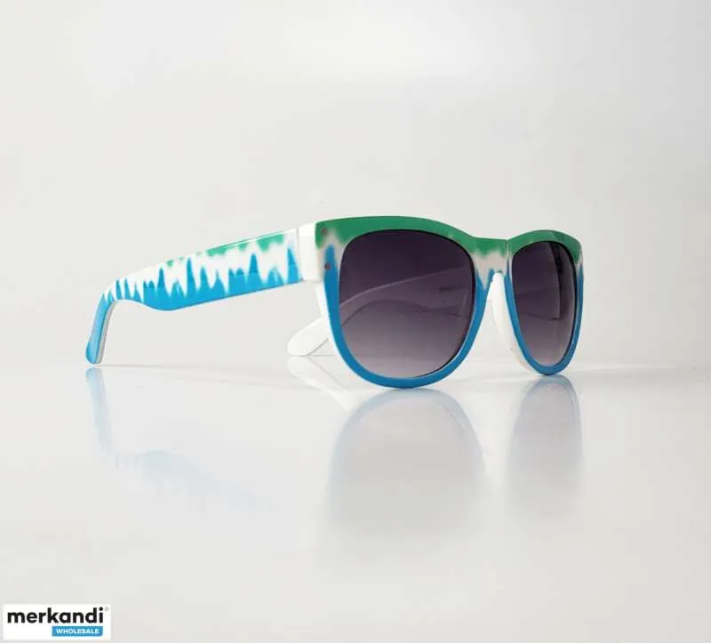 Gafas de sol TopTen con estampado tie dye SRP001GLGREEN