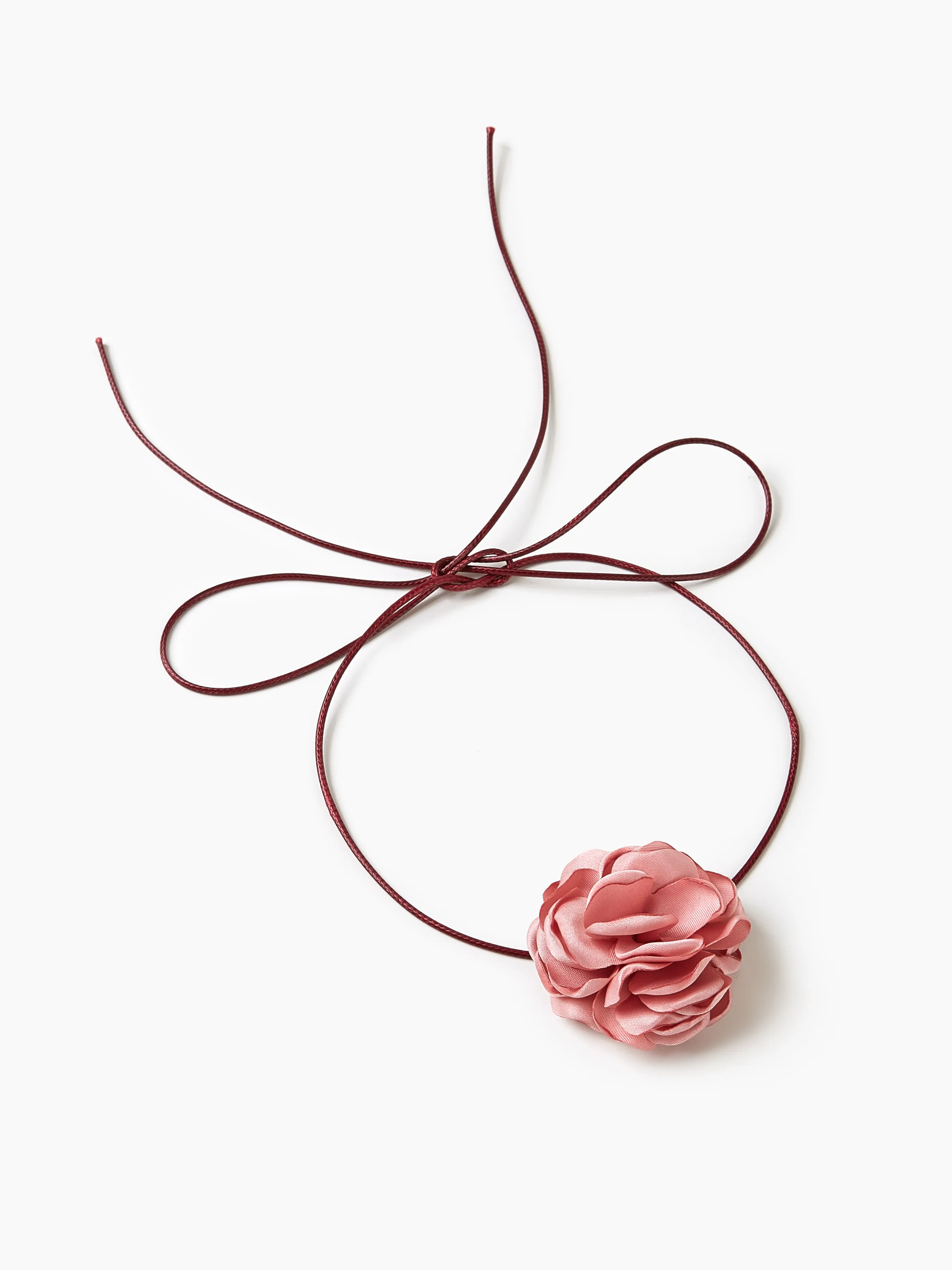 Gargantilla con Decoración de Rosa