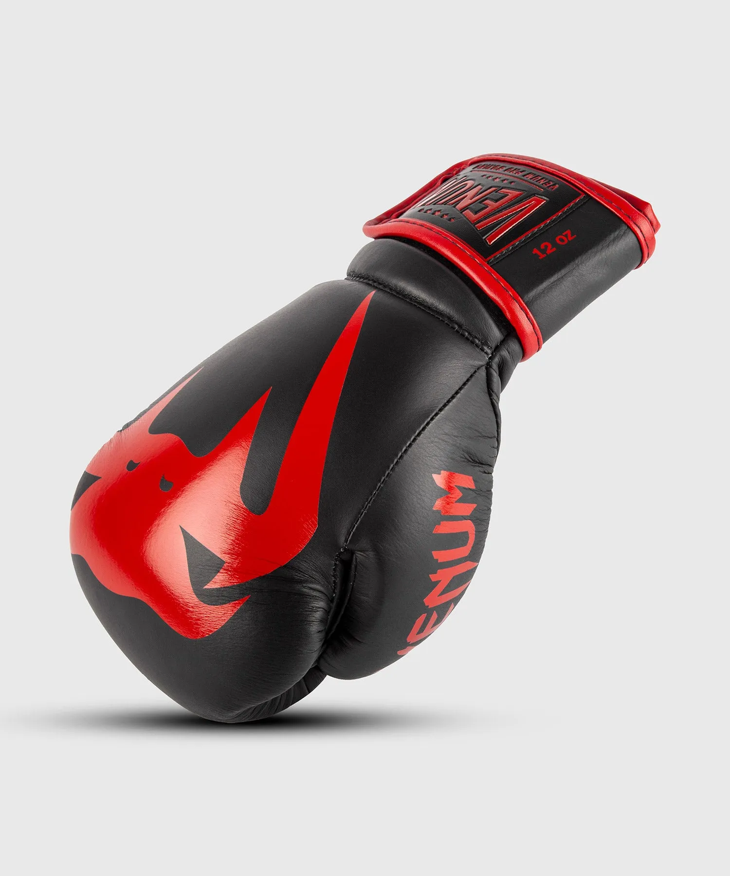 GUANTES DE BOXEO PROFESIONAL VENUM GIANT 2.0  – VELCRO  NEGRO/ROJO