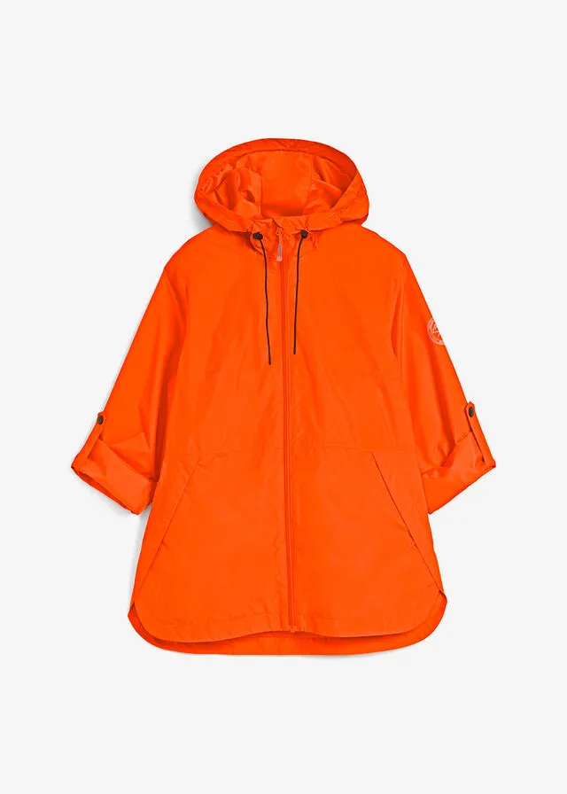 Impermeable Naranja cálido