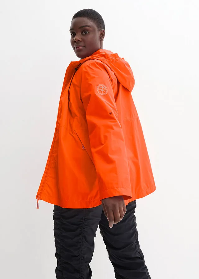 Impermeable Naranja cálido