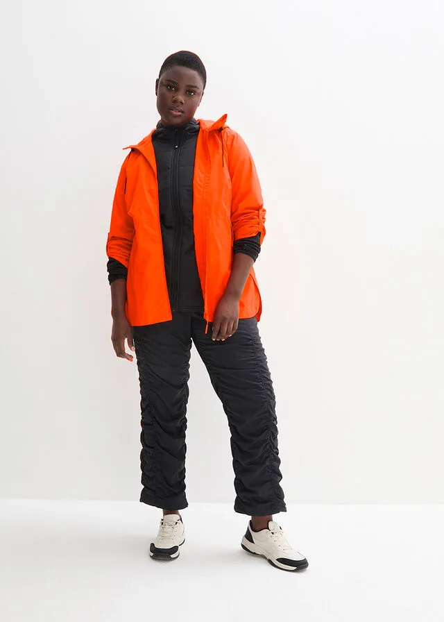 Impermeable Naranja cálido
