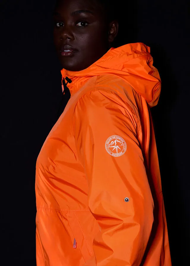 Impermeable Naranja cálido