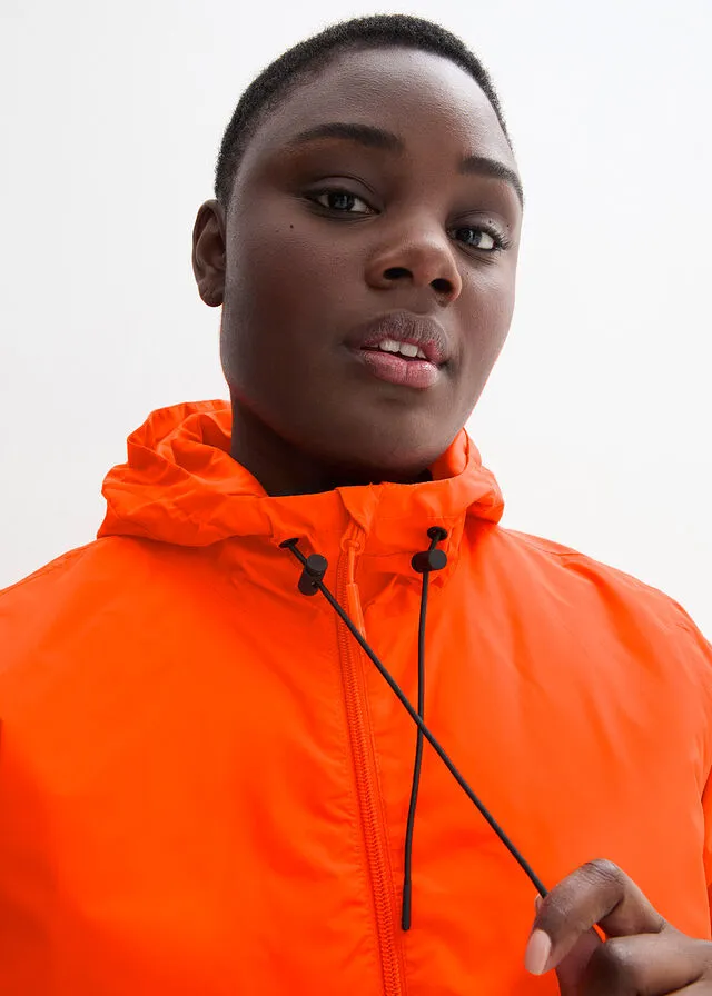 Impermeable Naranja cálido