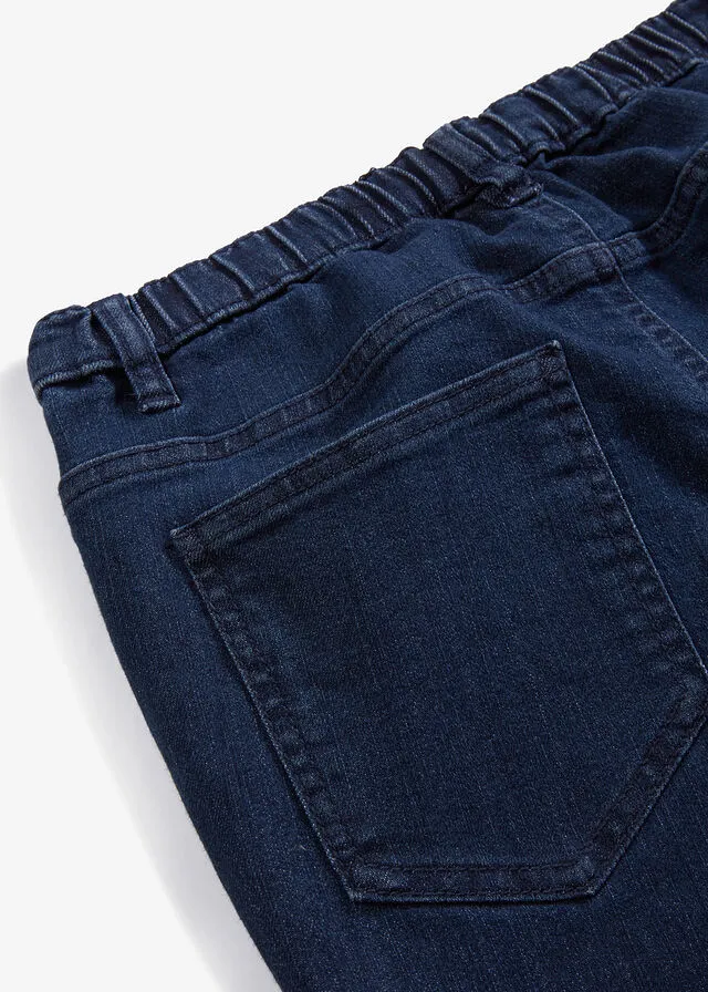Jeggings efecto lavado denim neutro