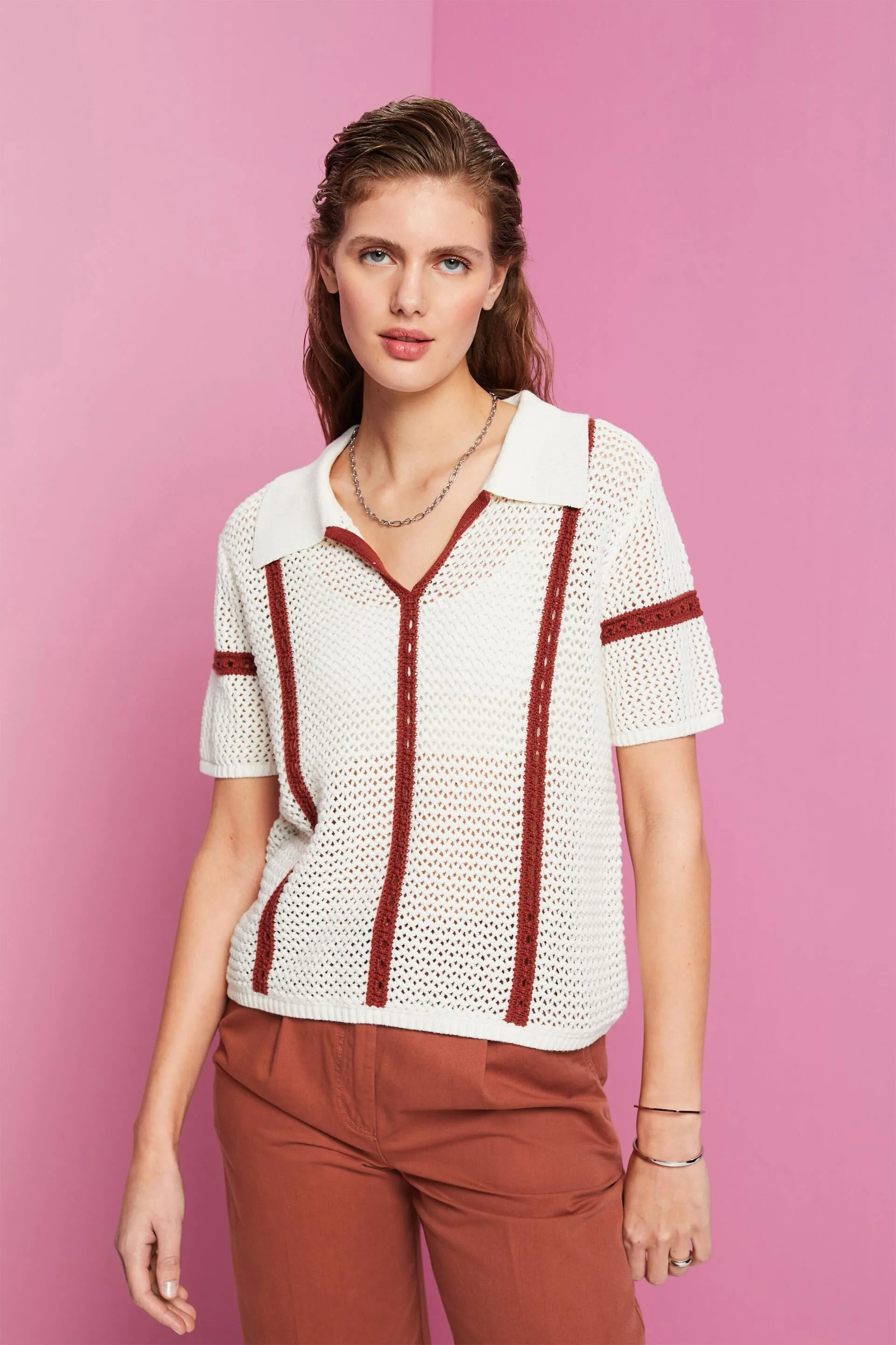 Jersey polo con mangas cortas