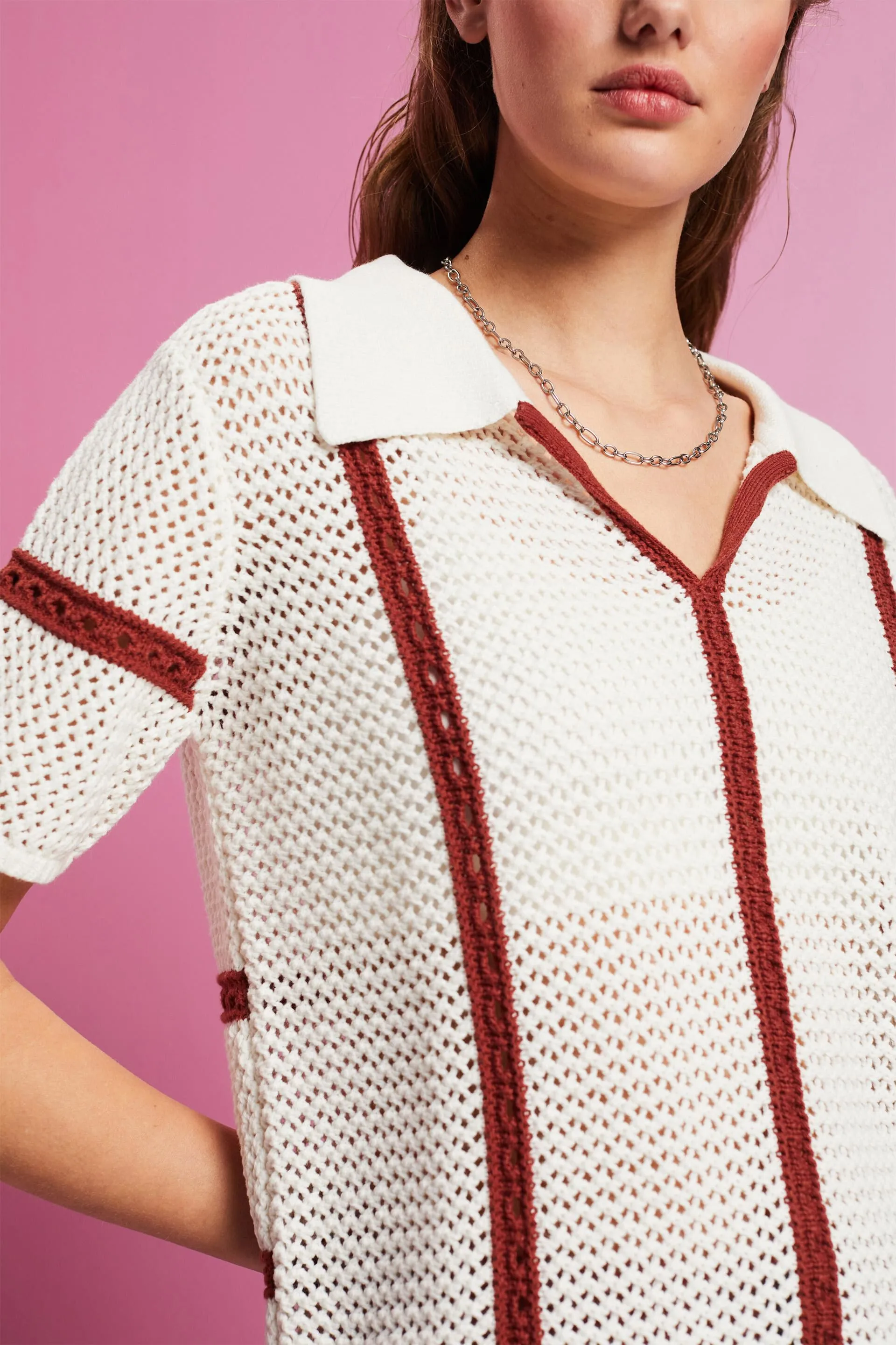 Jersey polo con mangas cortas