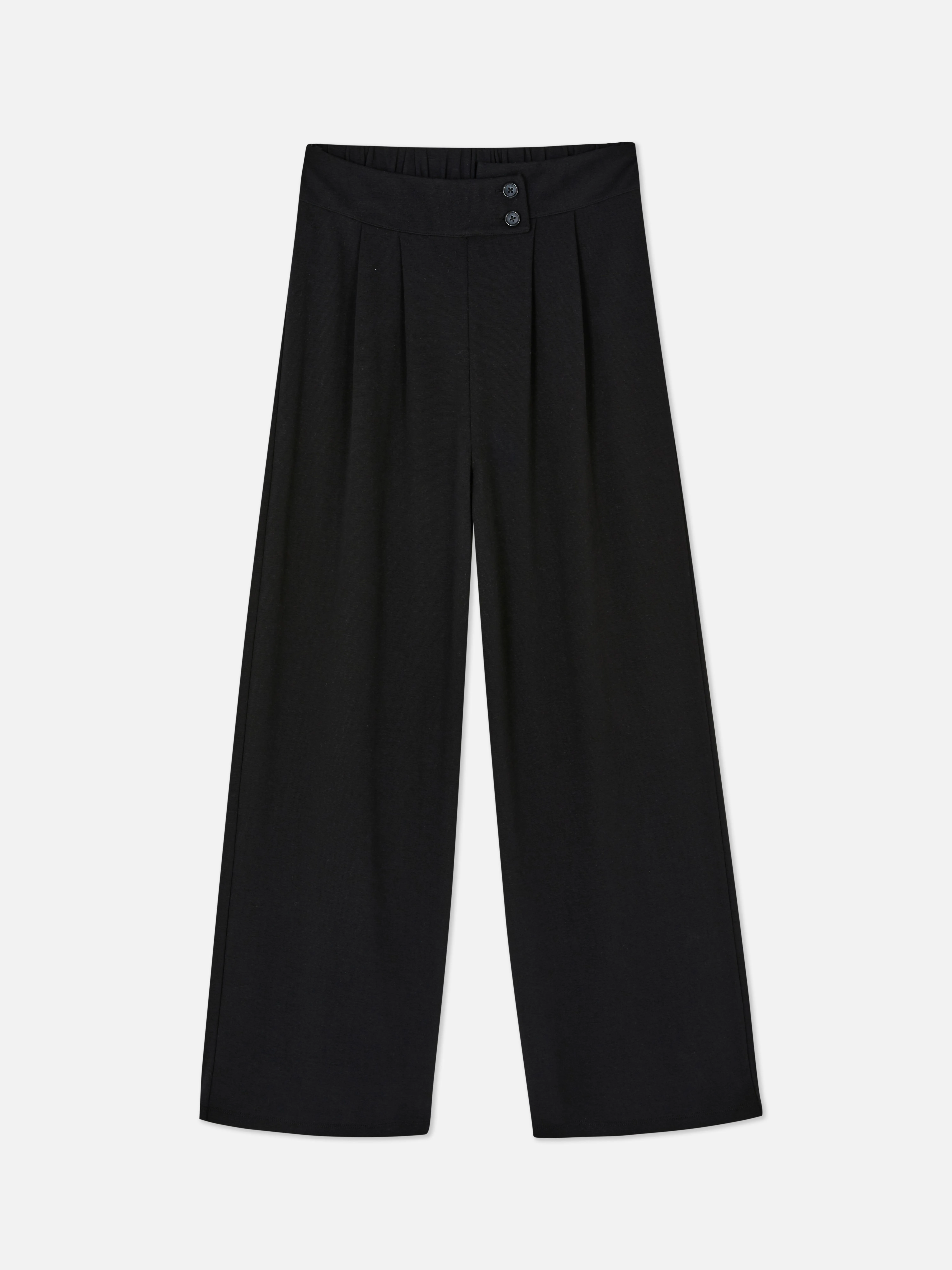 Joggers de vestir con pernera recta
