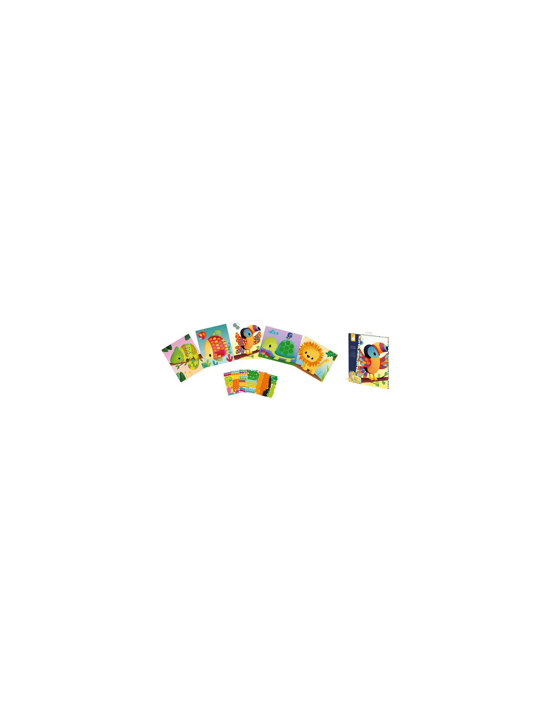 Juego láminas de pegatina de Janod