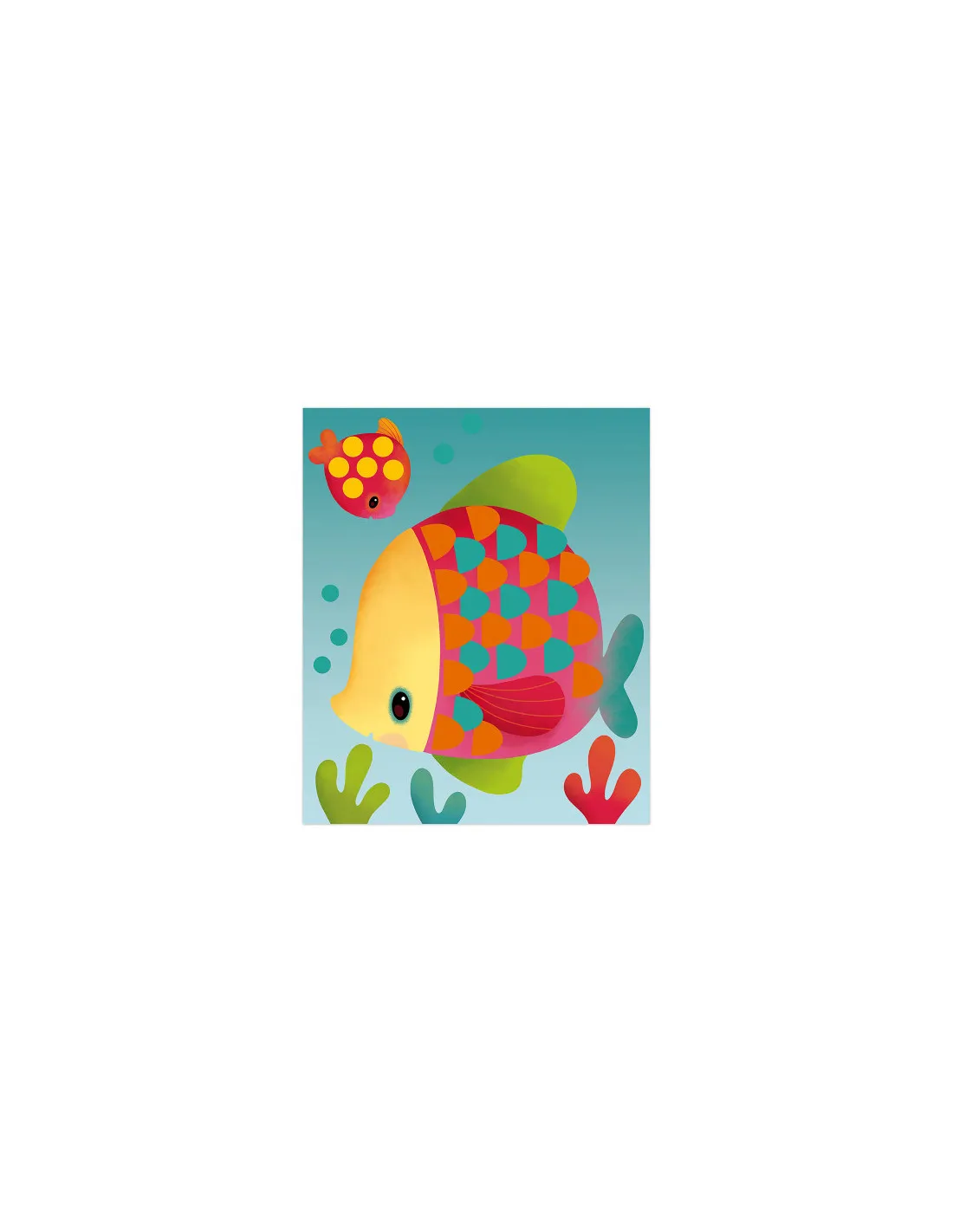 Juego láminas de pegatina de Janod