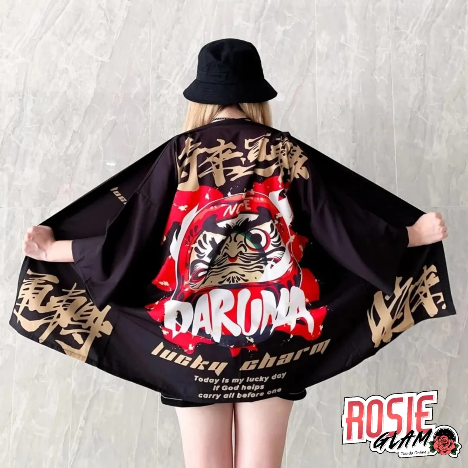 KIMONO DARUMA   ROSIEGLAM