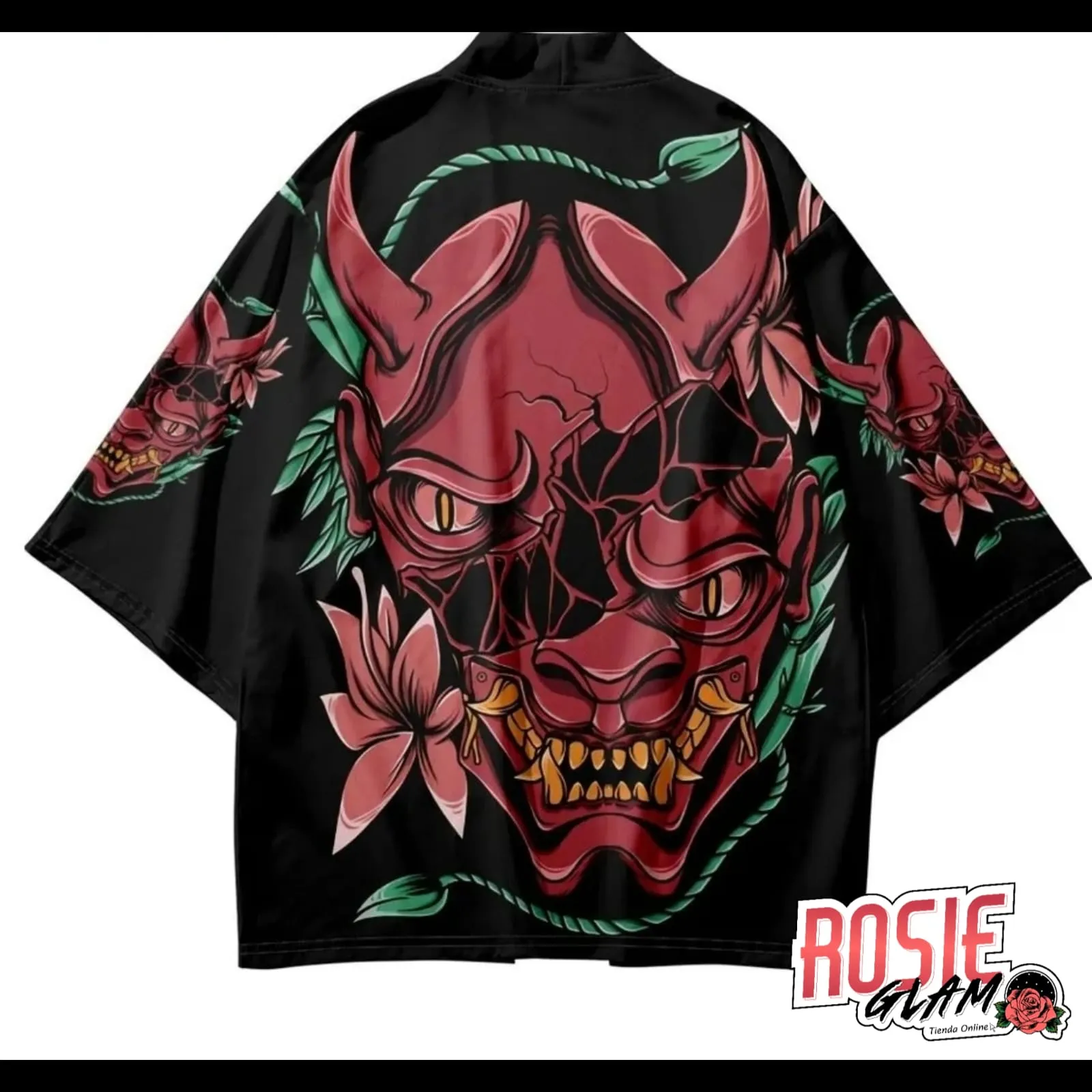 KIMONO DEMONIO ROJO  ROSIEGLAM