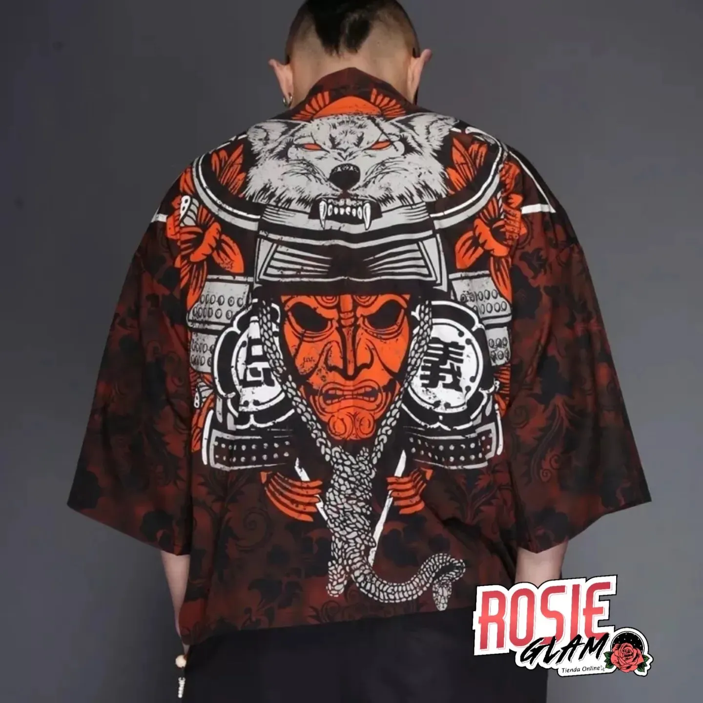 KIMONO INDIAN  ROSIEGLAM