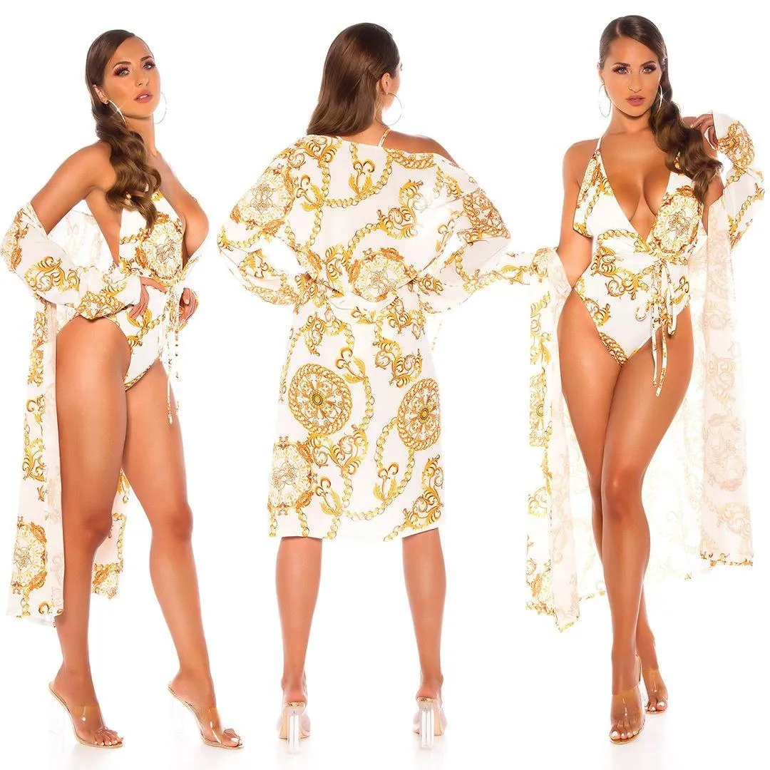 Kimono veraniego estampado 