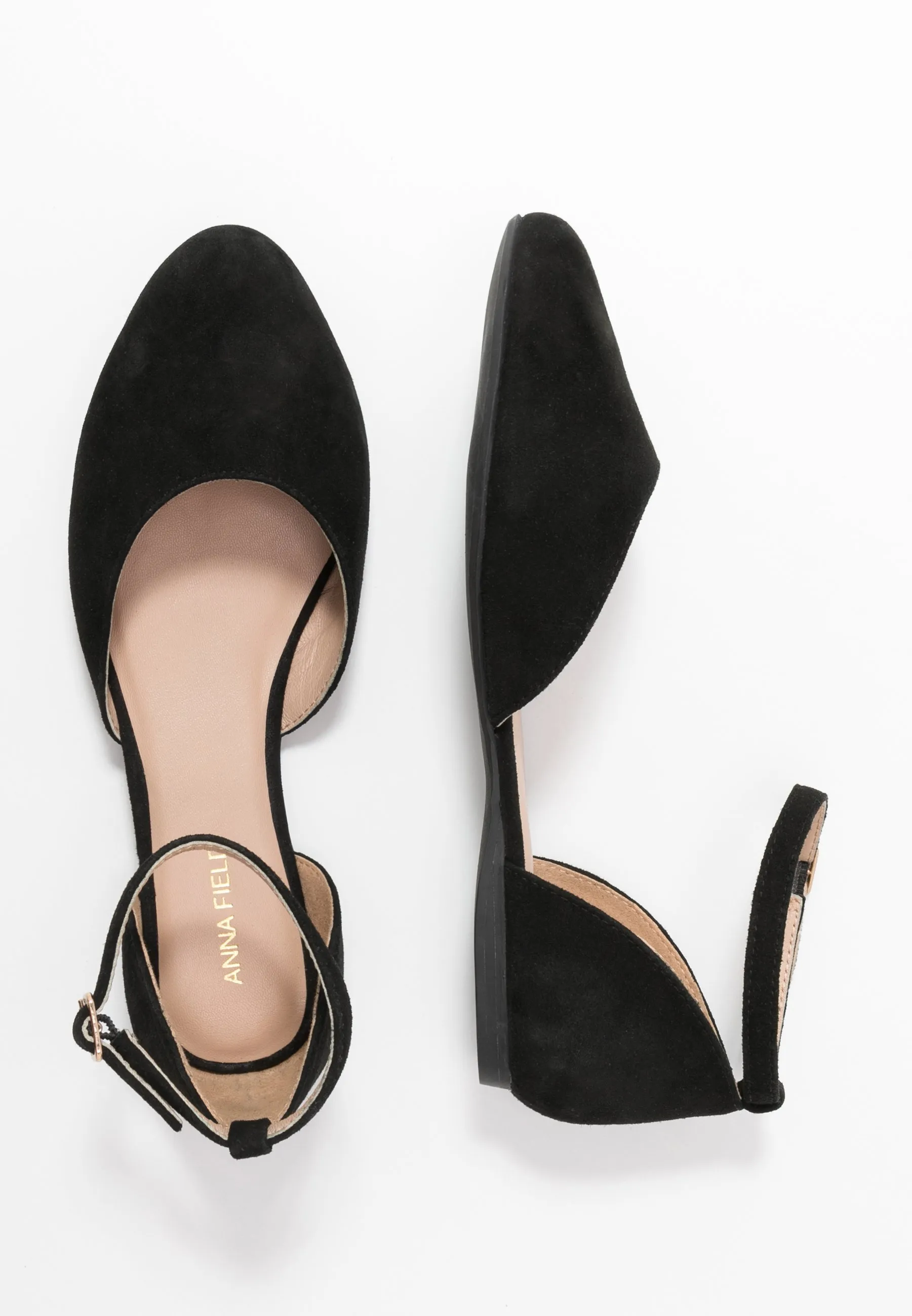 LEATHER  BAILARINAS CON HEBILLA