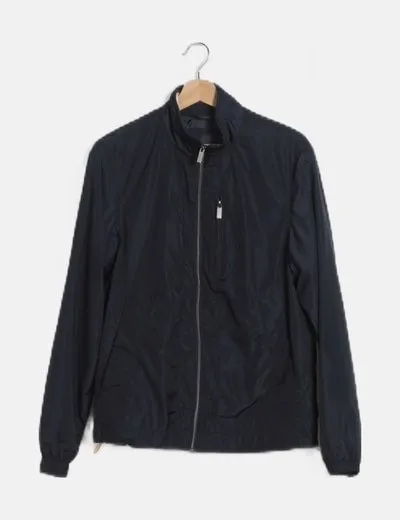 Lefties Chaqueta impermeable azul