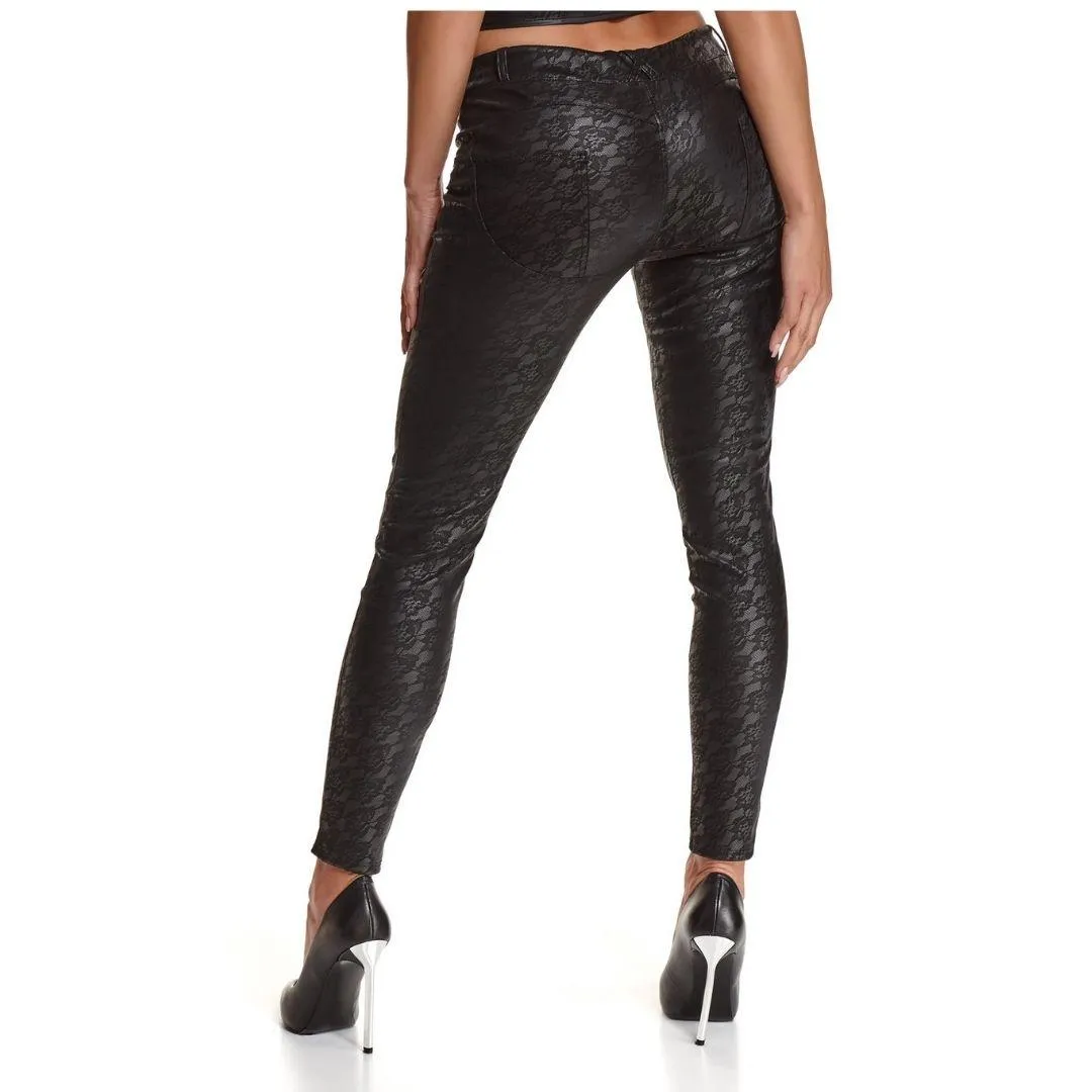 Leggings elásticos decorados 