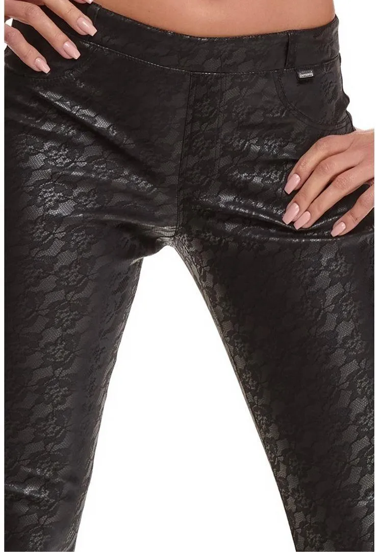 Leggings elásticos decorados 