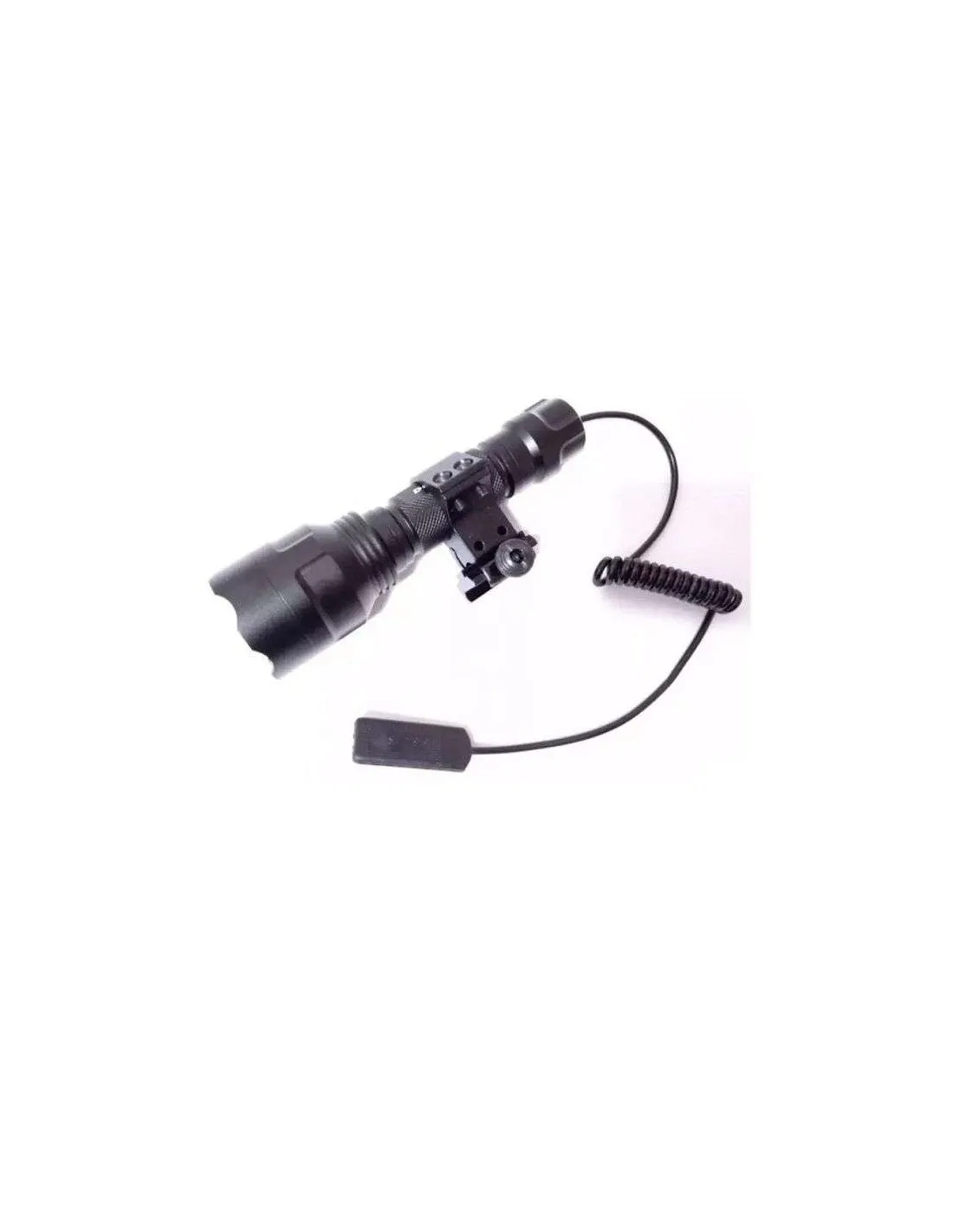 Linterna Tactica C8 Con pulsador