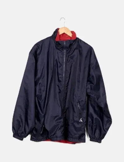 Makito Impermeable azul marino