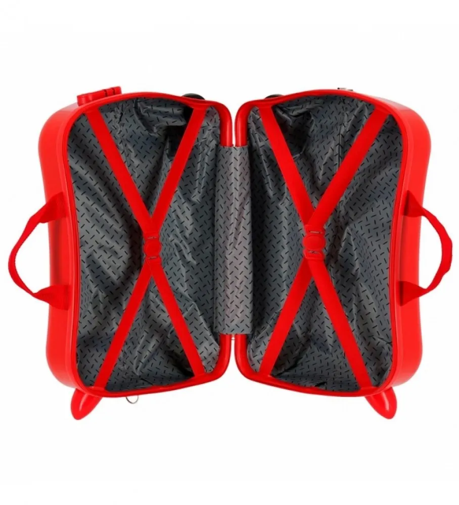 MALETA CORREPASILLOS 2 RUEDAS MULTIDIRECCIONALES CIRCLE MICKEY ROJA 34L / 38X50X20CM