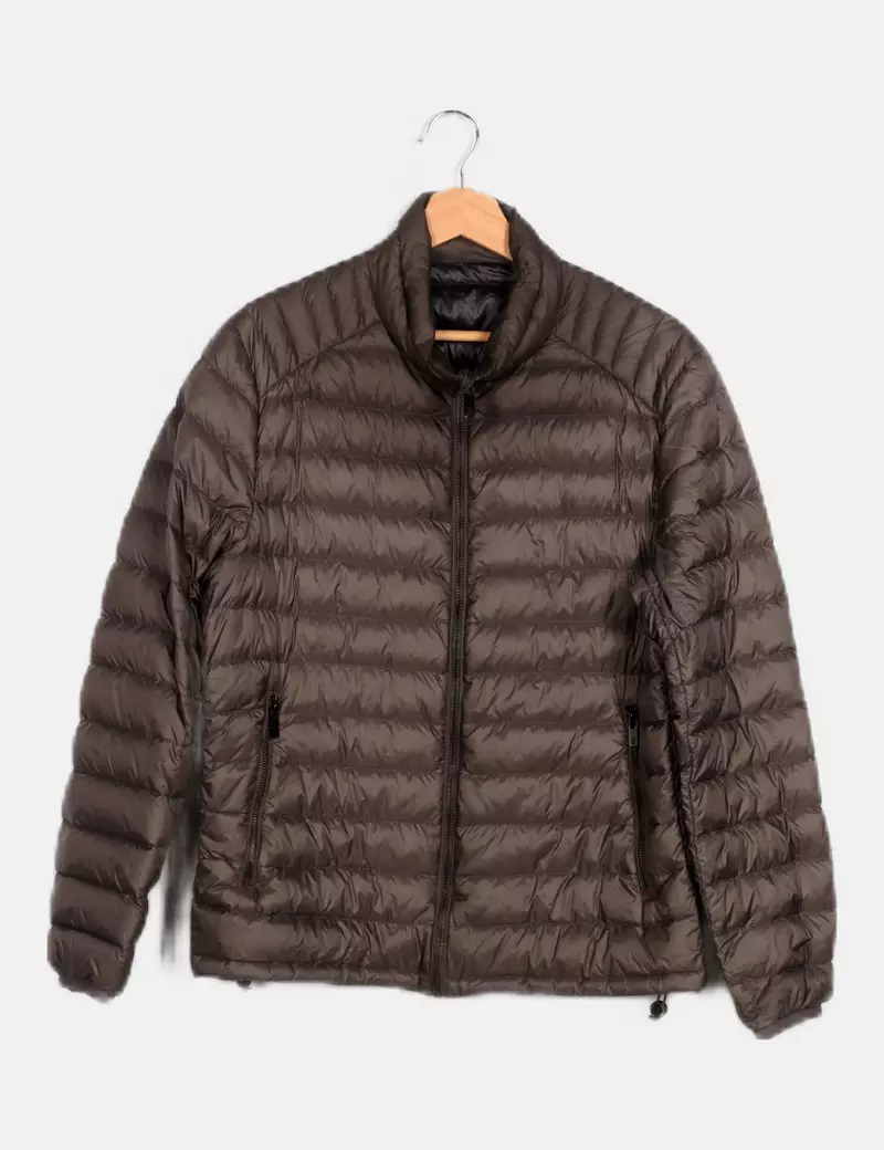 Massimo Dutti Plumas verde ligero